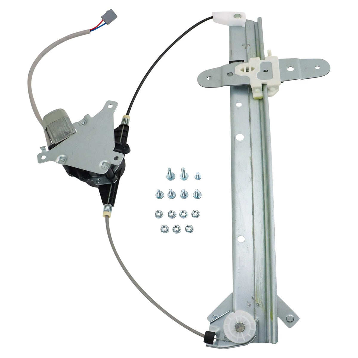 Trq Rear Right Power Window Regulator & Motor Assembly Passenger Side Compatible With 1992-2011 Ford Crown Victoria Mercury Gran