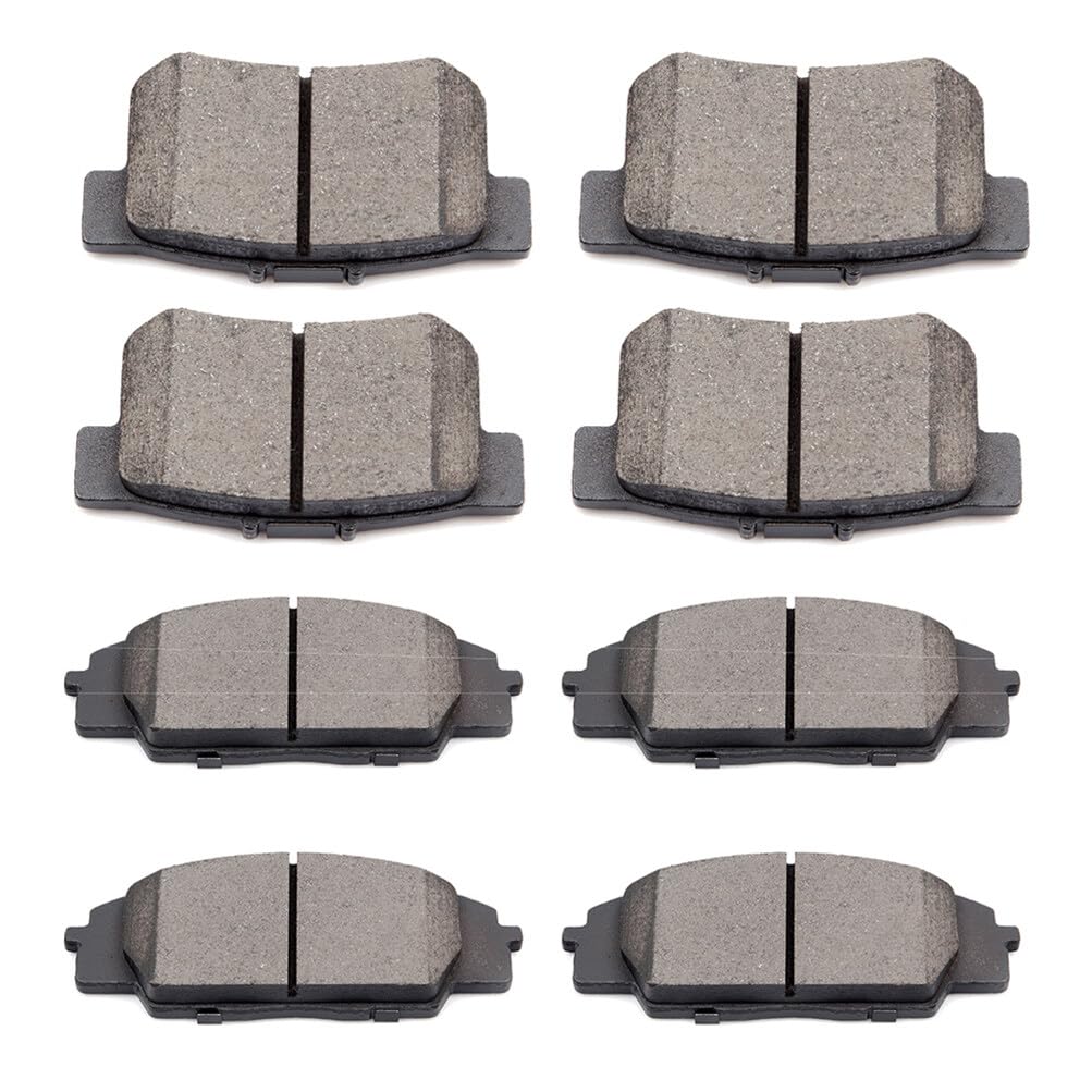 Scitoo D537 D829 Front Rear Ceramic Brake Pads Sets Fit For Acura Csx 2007-2010,For Acura Rsx 2002-2006,For Honda Civic 2006-201