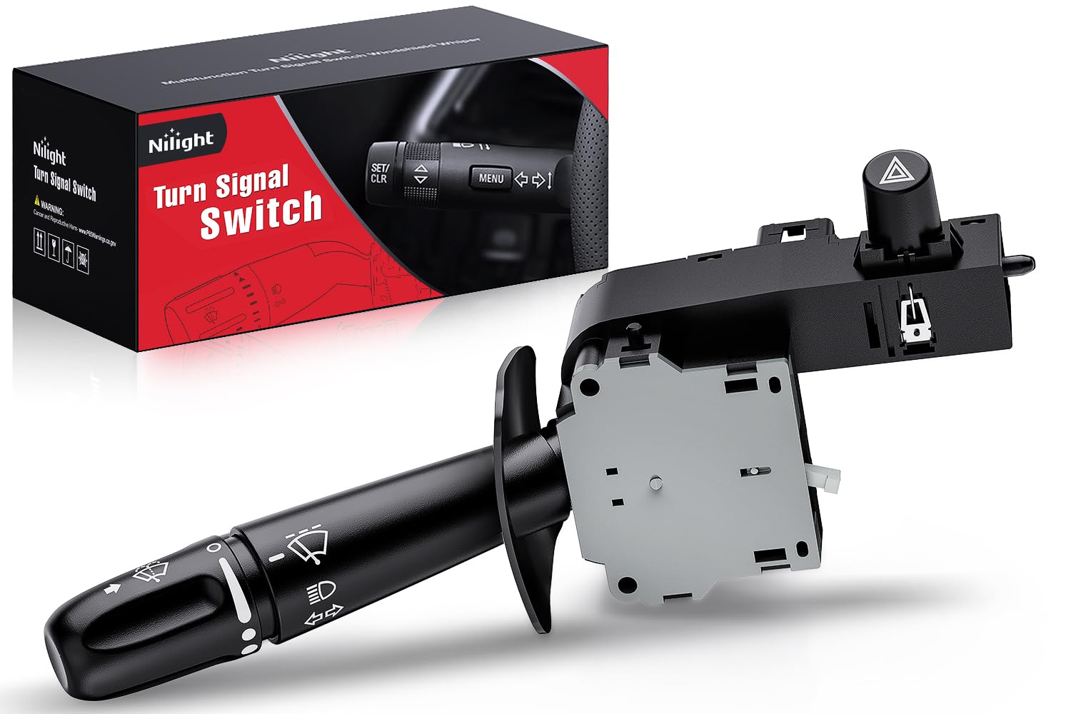 Nilight Turn Signal Switch Compatible with 2002 2003 2004 2005 2006 2007 2008 2009 Dodge Ram 2004-2009 Durango 2005-2010 Dakota 