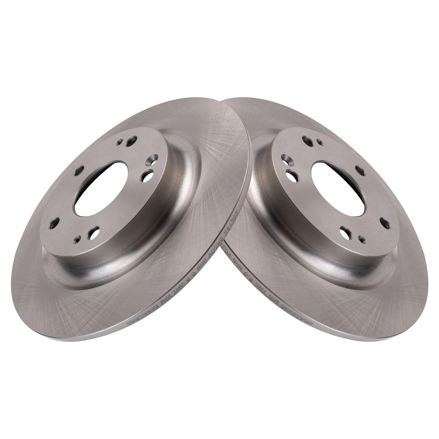 Trq Rear Brake Rotors Set Compatible With 2017-2020 Honda Civic