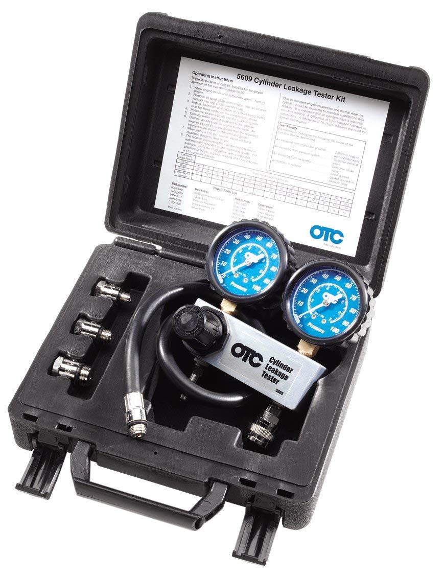 Otc 5609 Cylinder Leakage Tester Kit , Black