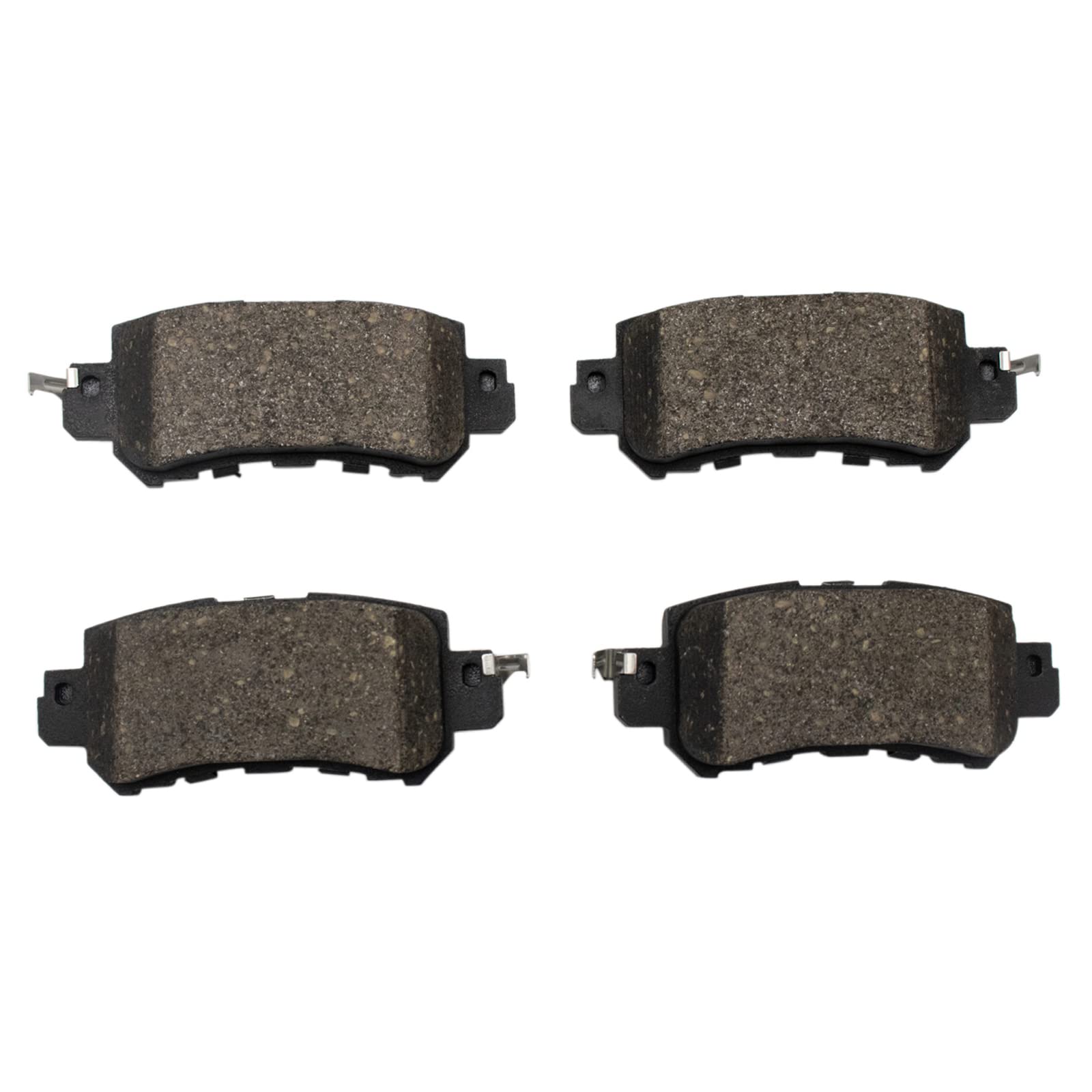 TRQ Rear Brake Pads Ceramic Compatible with 2016-2018 Mazda CX-3 2013-2015 CX-5
