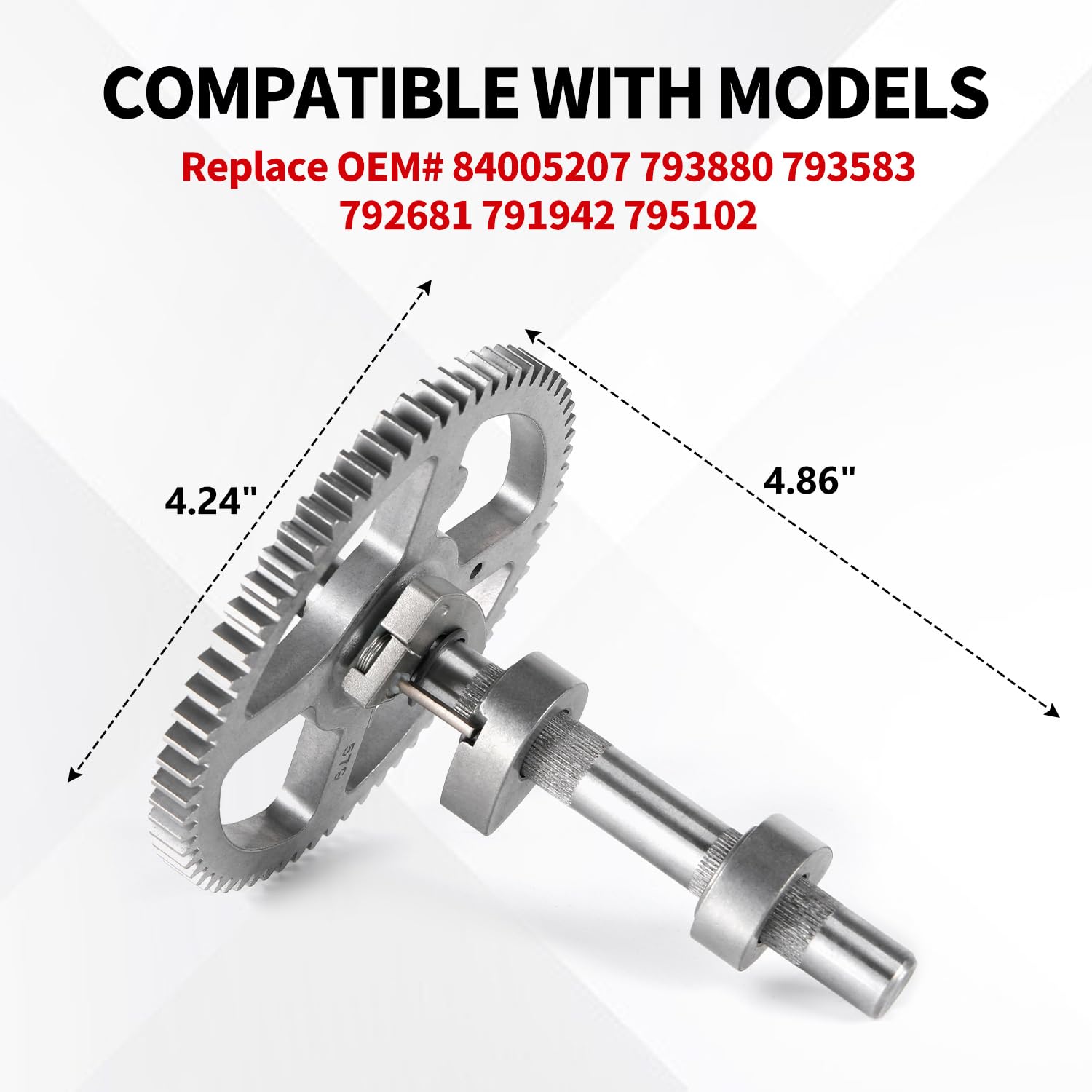 Camshaft Kit for B&S Lawn Tractor Riding Lawn Mower Cam Replace OEM# 84005207 793880 793583 792681 791942 795102