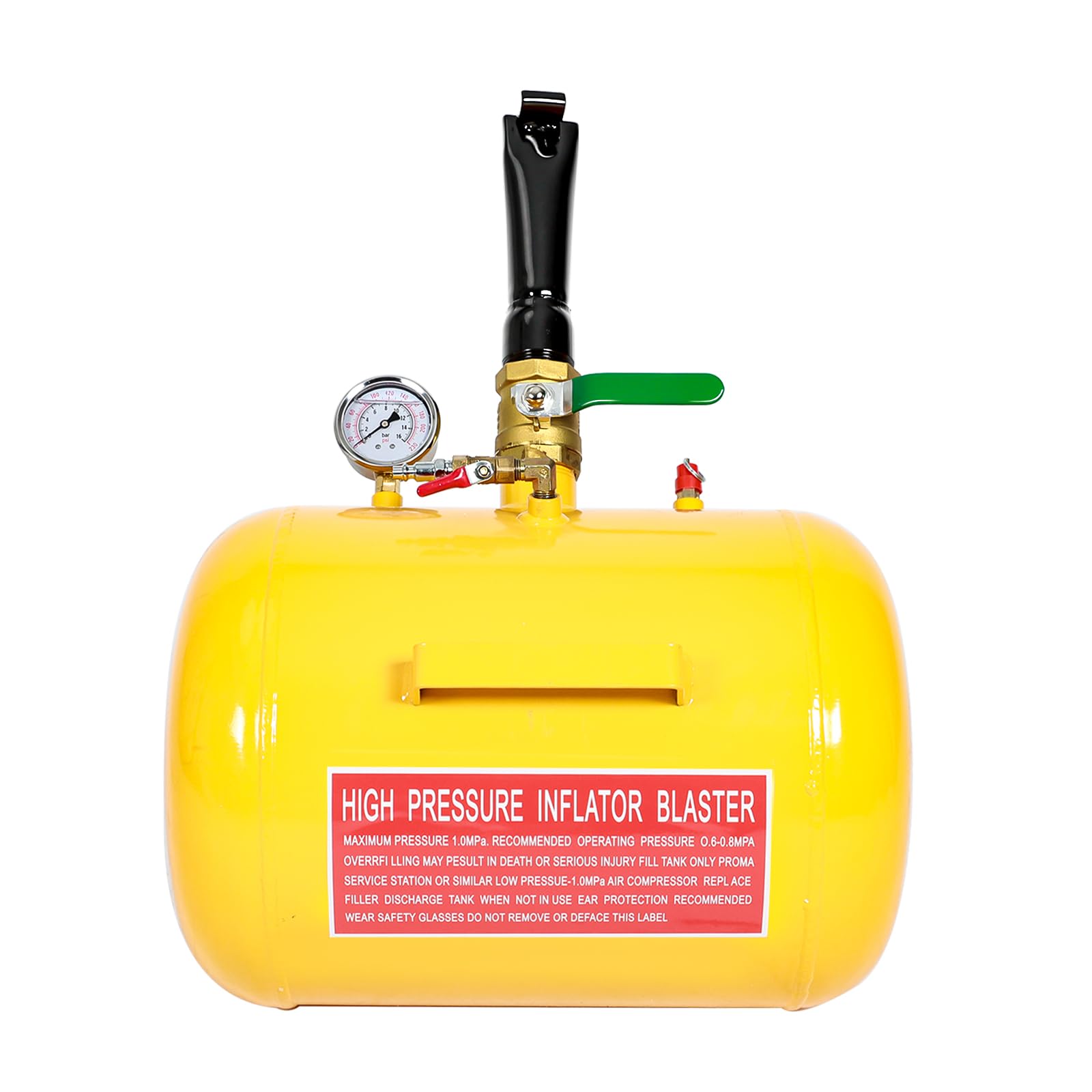 Blackhorse-Racing 7.5 Gallon Air Tire Bead Seater - Blaster Tool Seating Inflator W/Gauge Car Truck Atv Tank Heavy Duty