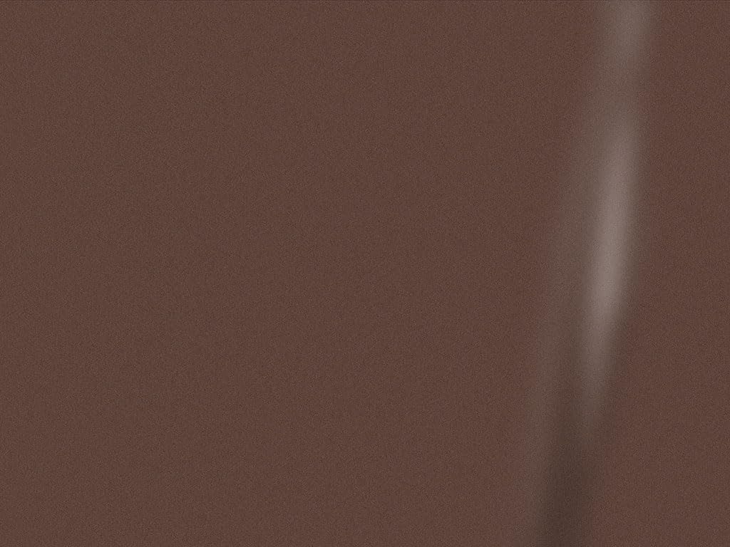3M 2080 Series M209 Matte Brown Metallic - 5Ft X 6 '' - 2.5Sq Ft - Dual Cast Lustrous Vinyl Car Wrapping Film - Bubble Free Vehi