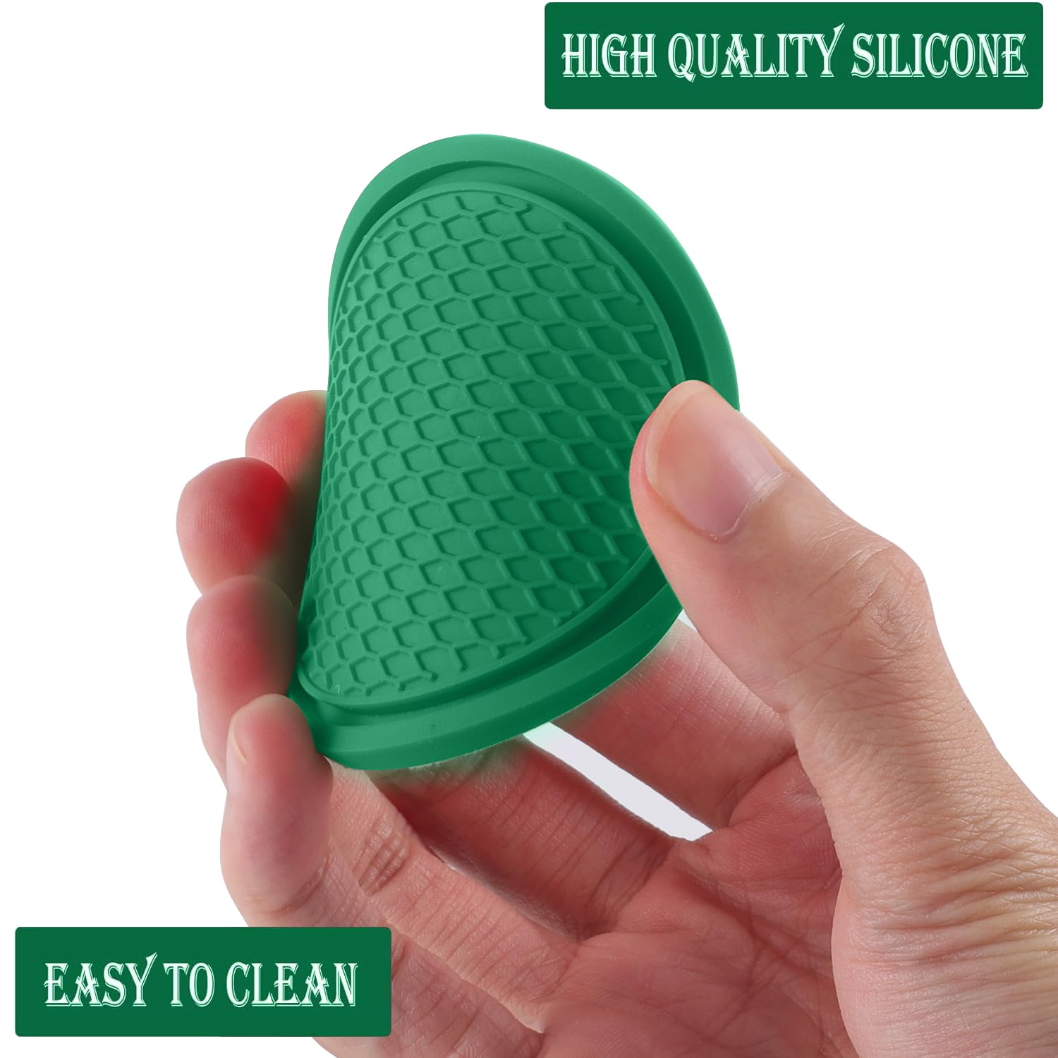 Singaro Car Cup Coaster, 4Pcs Universal Non-Slip Cup Holders Embedded In Ornaments Coaster, Car Interior Accessories, Green