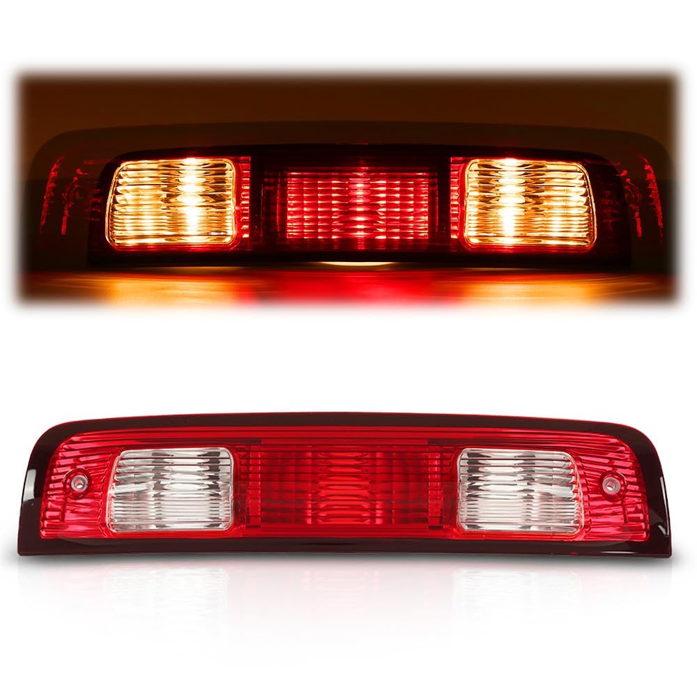 Pit66 3Rd Third Brake Light Compatible With Dodge Ram 1500 2009-2017/ Fit Dodge Ram 2500 3500 2010-2017 W/O Bulbs And Wiring Har