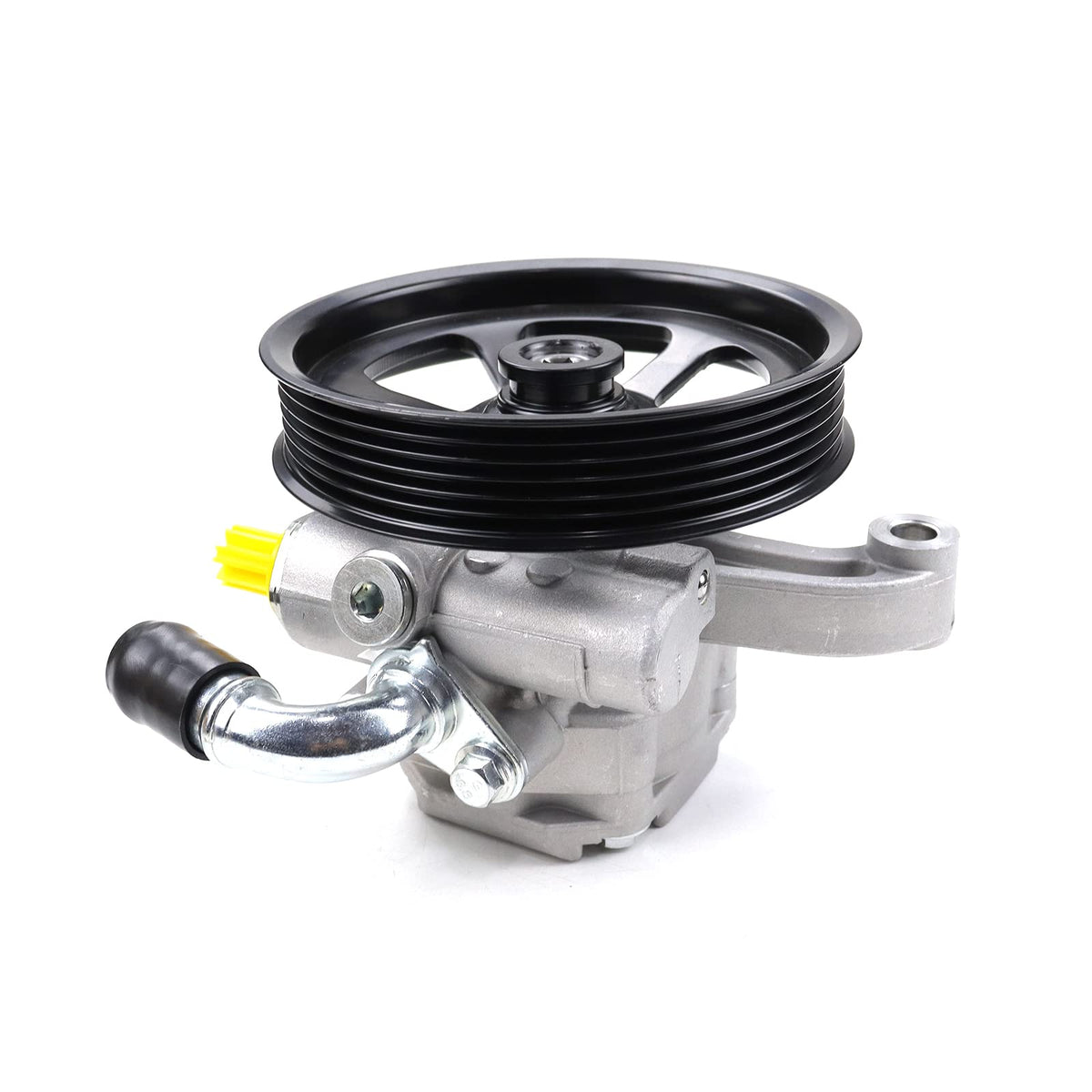 FEXON Power Steering Pump with Pulley Compatible with Buick Enclave Chevy Traverse GMC Acadia Saturn Outlook 3.6L 2007-2017 Repl