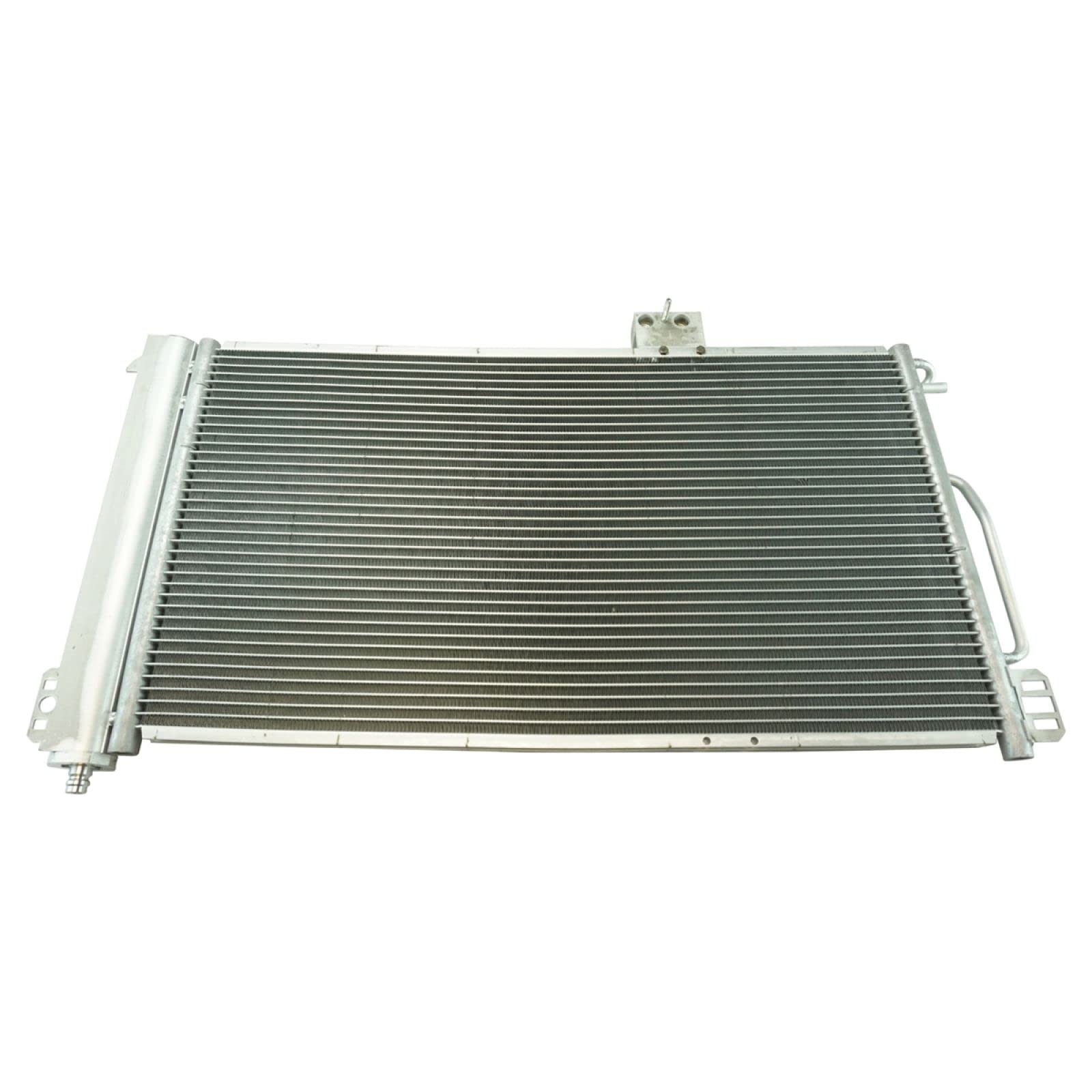 TRQ AC Condenser A/C Air Conditioning w/Receiver Drier Compatible with Mercedes C CLK SLK