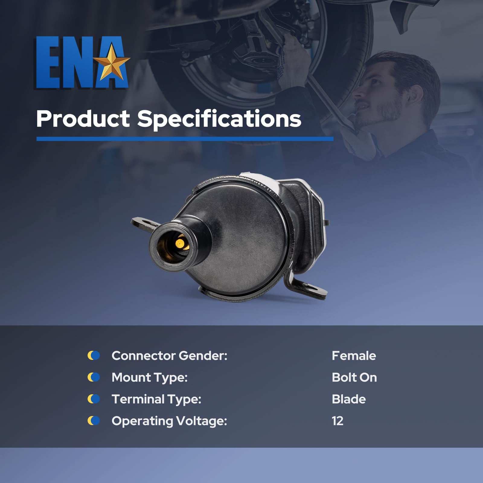 ENA Set of 8 Round Ignition Coil Pack Compatible with Chevy GMC Chevrolet Silverado 1500 2500 3500 Tahoe Suburban Express Sierra Savana Yukon Escalade Avalanche Envoy V8 4.8L 5.3L 6.0L For UF262 D585