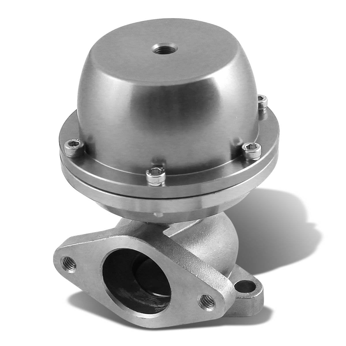 Dna Motoring Wg-38-Sl-T2 Silver Type-2 38Mm External Turbo Manifold Wastegate Bypass Exhaust