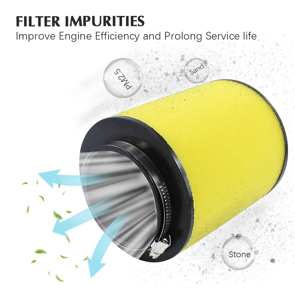 Sollon Rancher 420 17254-Hp5-600 Trx420 Air Filter For Honda Trx420Fm 4X4 Rancher 420 Trx420Fpa 4X4 At Eps Trx420Fpe Trx420Fpm 4