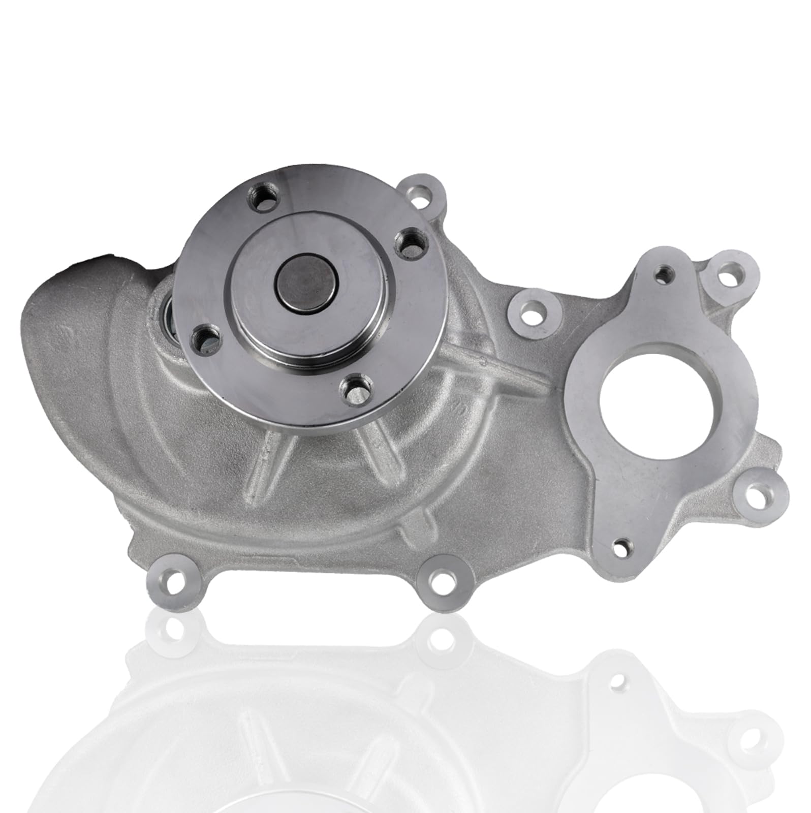 AULINK AW6691 Water Pump (4 Bolt pulley flange 3.5L 3.7L) For Ford F150 2011-2016,Expedition 2015-2017,Lobo 2015-2018,Transit-15