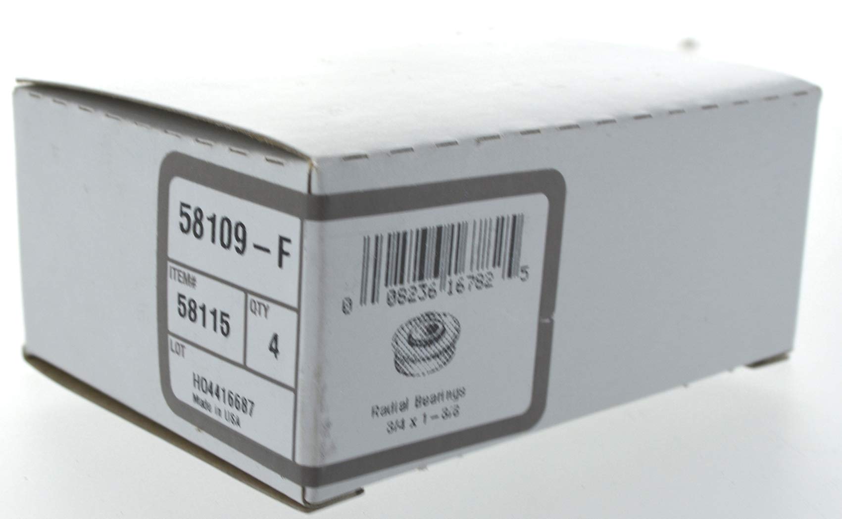 The Hillman Group 58115 Radial Bearing, 3/4 X 1-3/8-Inch, 4-Pack