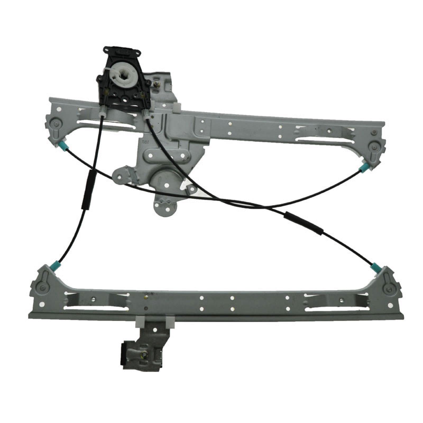 Trq Front Power Window Regulator Set Compatible With 04-07 Buick 02-09 Chevrolet Gmc 03-08 Isuzu 02-04 Oldsmobile 05-09 Saab