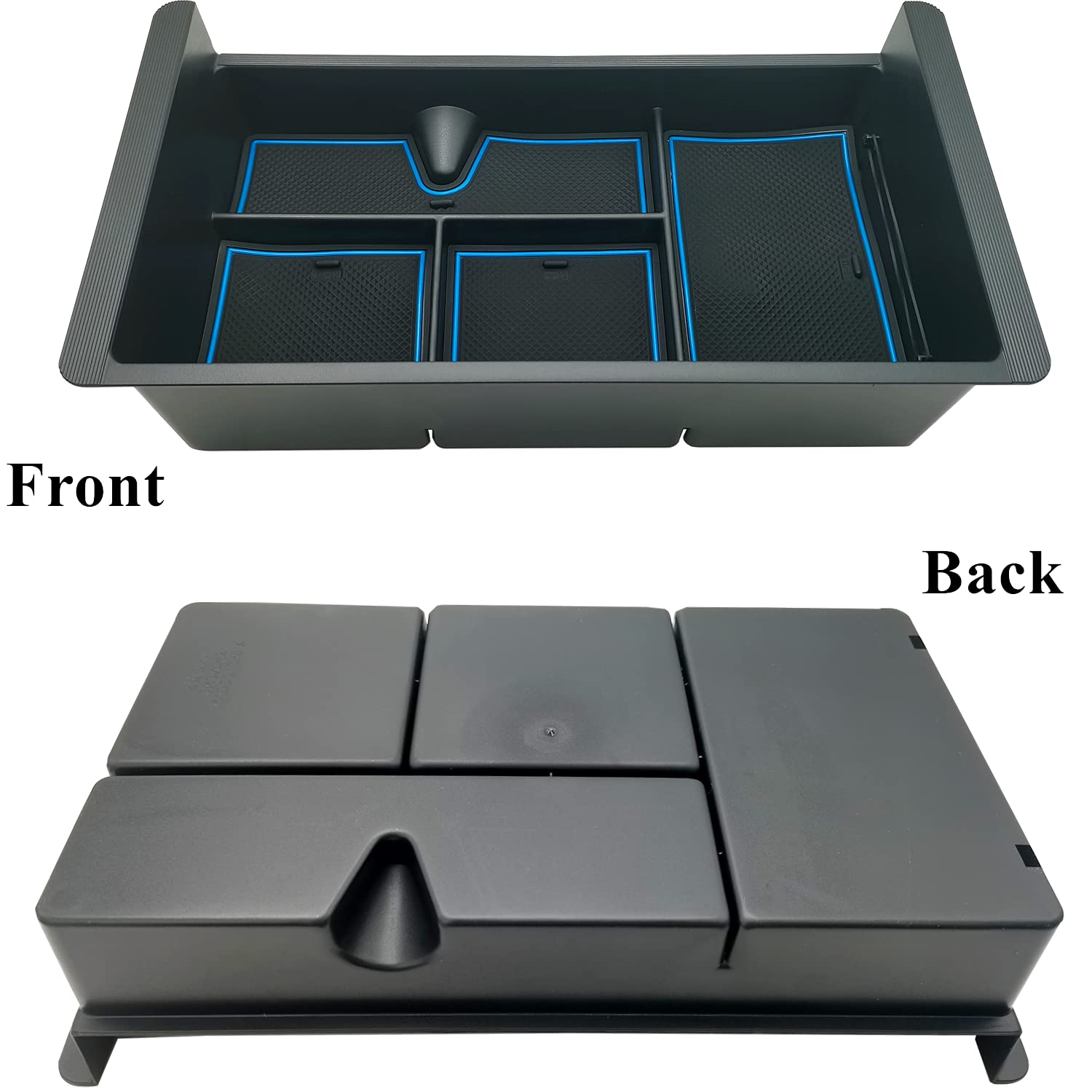 Jojomark Center Console Tray Organizer Compatible With 2014-2018 Gmc Sierra Accessories, (2015-2020) Yukon/Chevy Tahoe Silverado