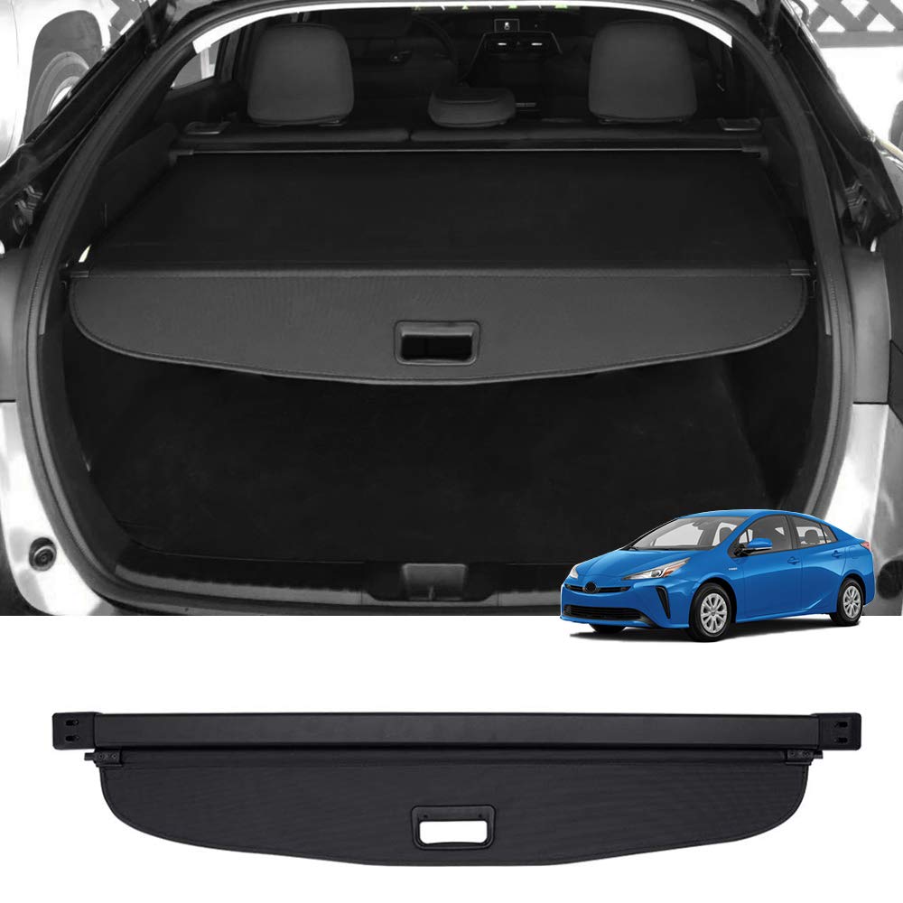 Powerty Cargo Cover Only Fit For Toyota Prius 2019 2020 2021 2022 2023 (Latest Xw50 Since November 2018) Retractable Rear Trunk