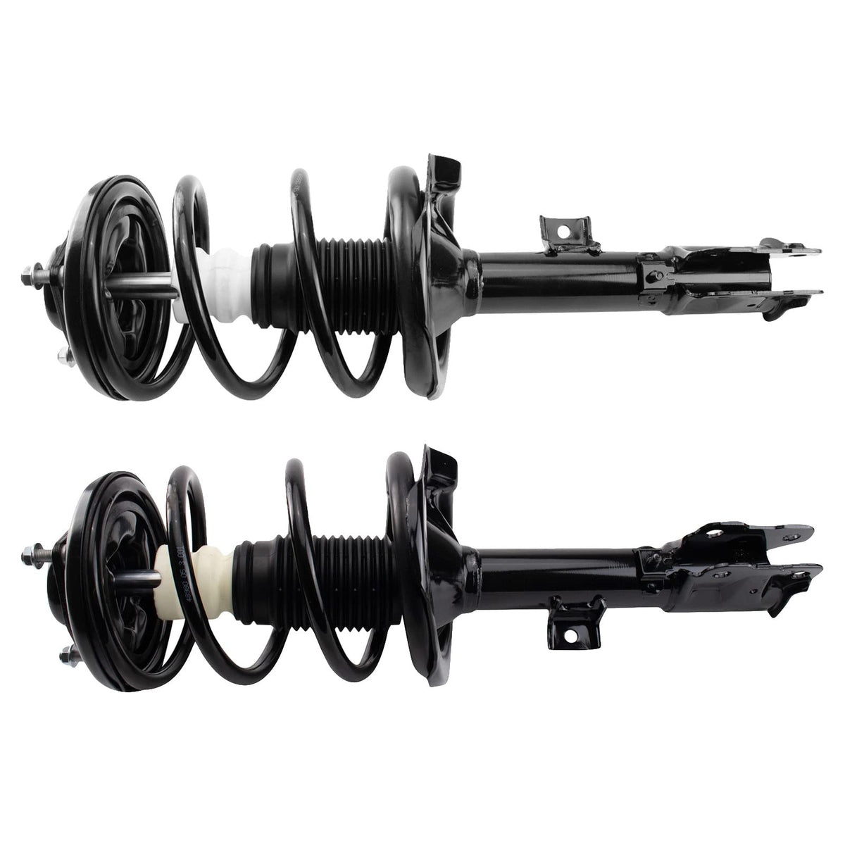 Trq Front Strut & Coil Spring Assembly Set Driver & Passenger Sides Compatible With 07-13 Mitsubishi Outlander