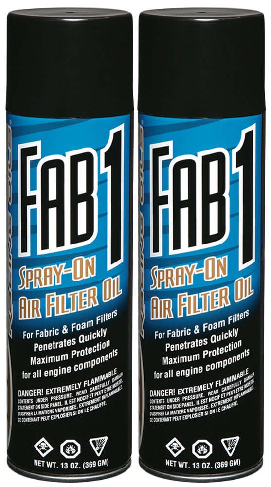 Maxima 61920-2Pk Fab1 Air Filter Aerosol Spray, 26 Fl. Oz., 2 Pack