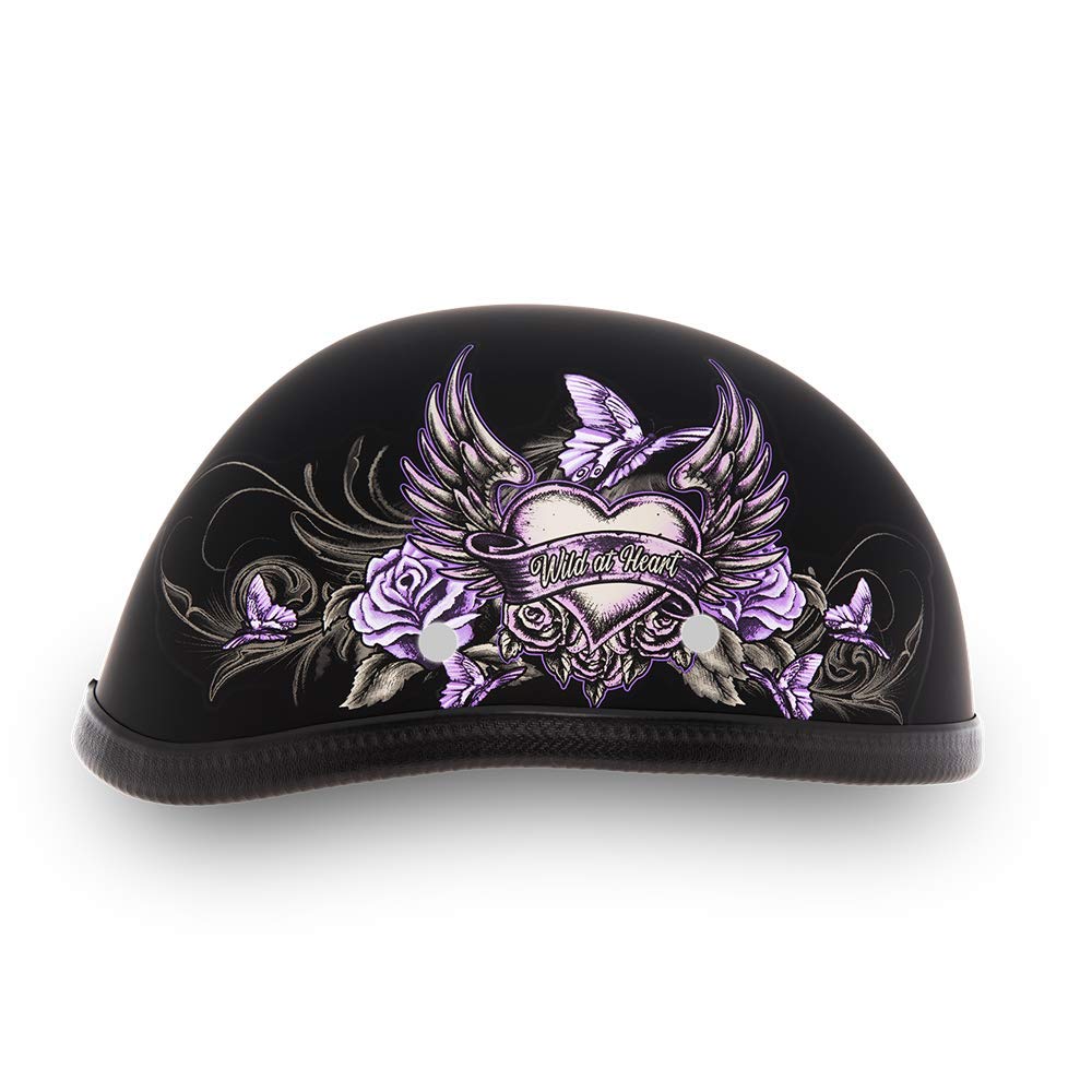 Daytona Helmets Novelty Eagle W/ Wild At Heart, Small