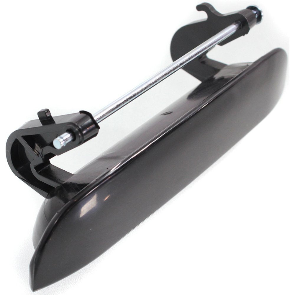 Evan Fischer Tailgate Handle Compatible with 2002-2009 Chevrolet Trailblazer, Fits 2005-2009 Saab 9-7x, Fits 2002-2009 GMC Envoy Smooth Black Plastic GM1915119