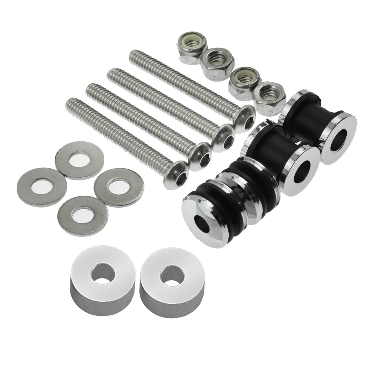 Quick Release Luggage Rack Sissy Bar Docking Hardware Kit Fits For Harley Davidsontouring Flstc Fxstsb Fxsts Fxstc Flstf Fxst Fx