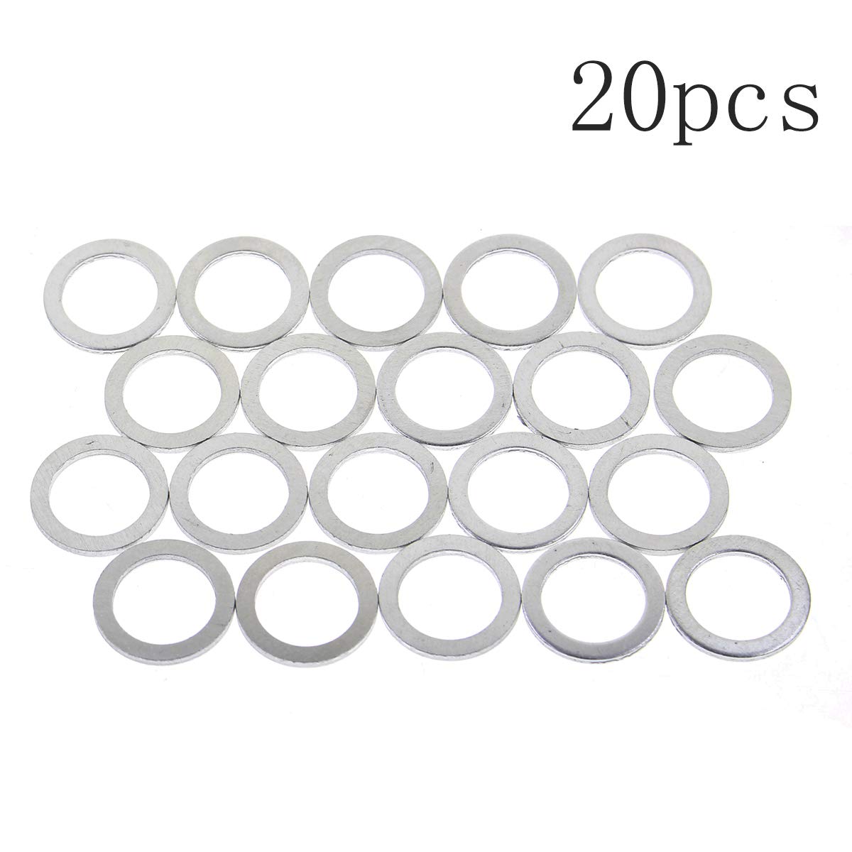 Motoall 20Pcs Transmission Fluid Drain Washer Drain Plug Crush Washer For Honda Accord Pilot Acura Civic Odyssey Crv Element Rep