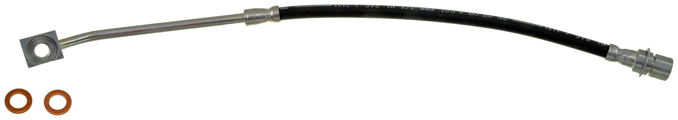 Dorman H381302 Front Driver Side Brake Hydraulic Hose Compatible With Select Ford Models