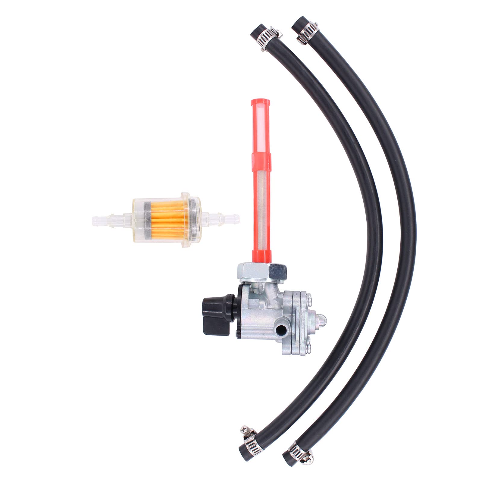 Applianpar Fuel Petcock Valve For Honda Vtx 1300C 1300R 1300S 1300T 2004-2009