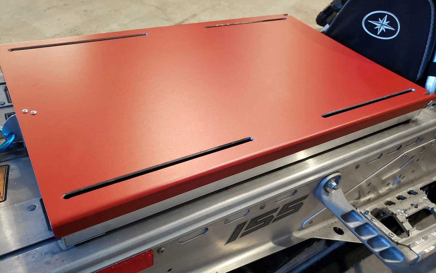 Vvivid+ Premium Vinyl Wrap Film (6Ft X 5Ft, Matte Metallic Lava Red)