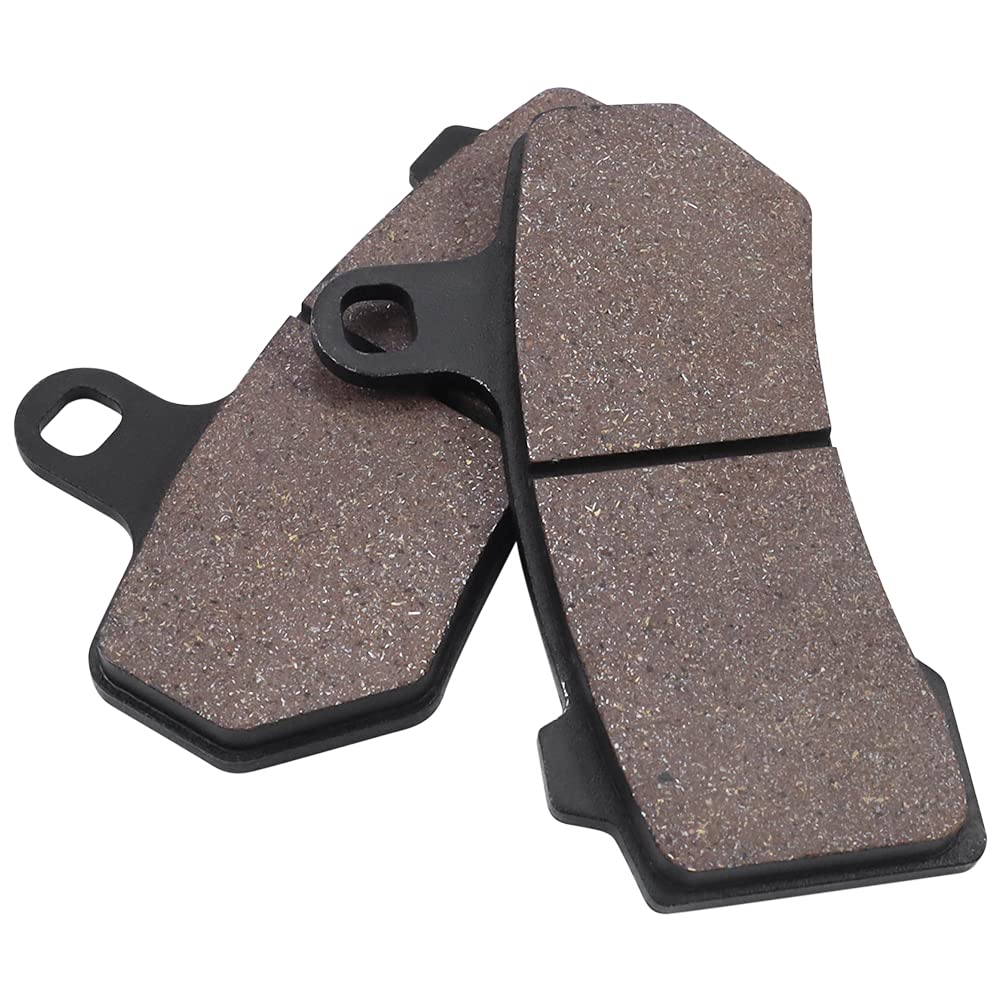 Cyleto Front and Rear Brake Pads for HARLEY DAVIDSON Touring FLHTC Electra Glide Classic 2008-2012 / FLHTCU Ultra Classic Electr