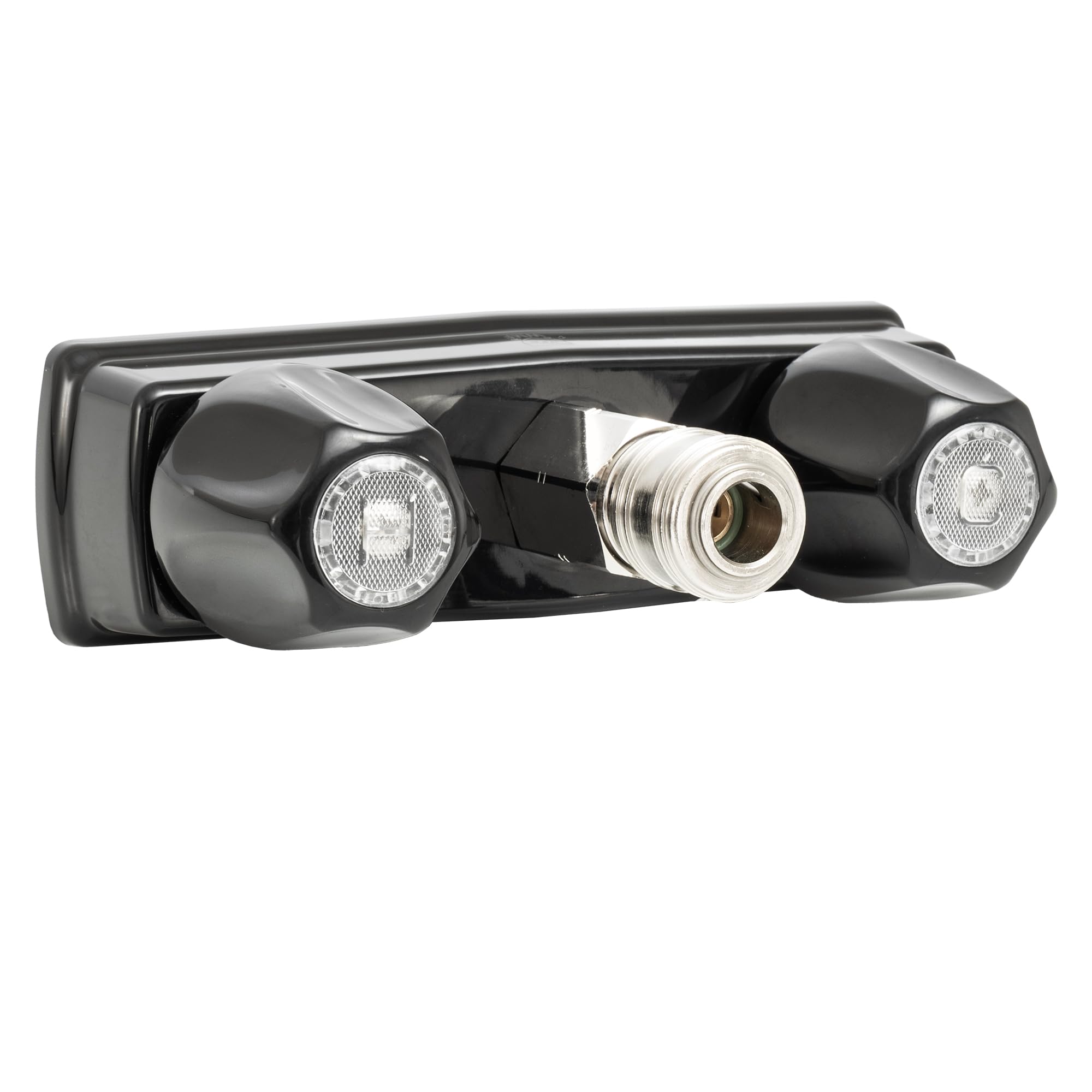 Rv Exterior Faucet Hot/Cold | High Pressure Sprayer | Metal | Optional Flex Spout | Rv Exterior Shower Faucet | Rv Exterior Spra