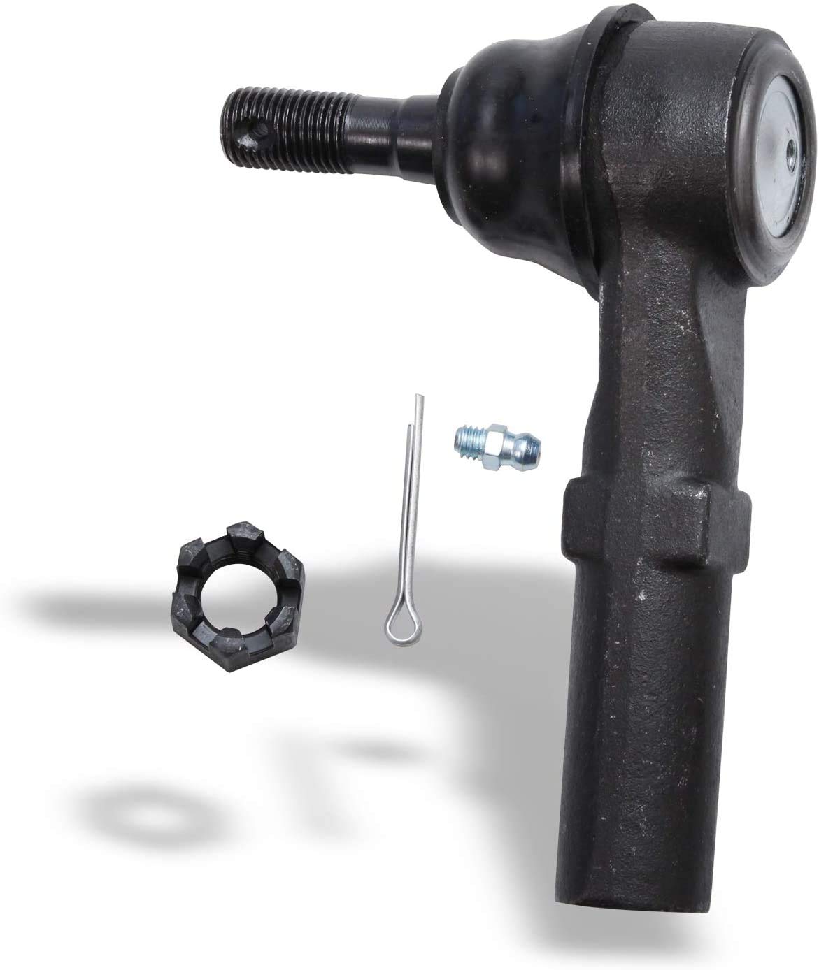 Detroit Axle - Front Tie Rods For Chevy Silverado Gmc Sierra Yukon Xl Suburban Avalanche 2500 3500 Hd Hummer H2, 4 Outer & Inner Tie Rod End Links Set Replacement