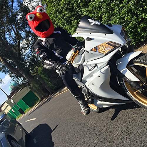 Moto Loot Cover For Motorcycle Helmet - Fun Rides And Gifts (Cover Only, Helmet Not Included) - Red