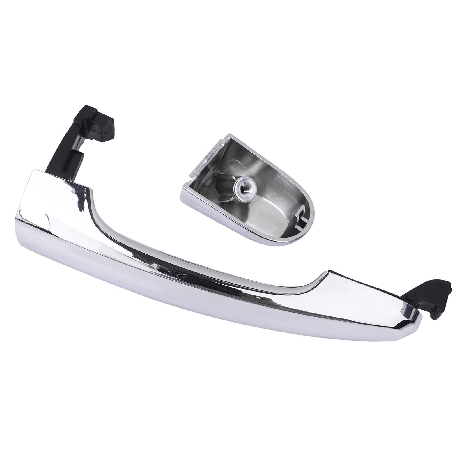 HHCSOP Chrome Door Handle - Exterior Rear Right for Kia Sorento 2011-2015, OE# 826512P010, 836622P010