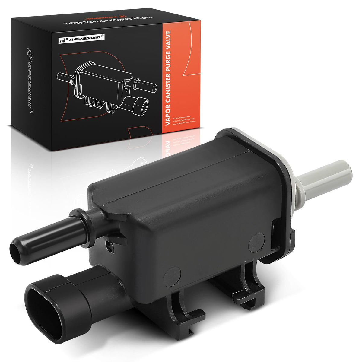 A-Premium Vapor Canister Purge Solenoid Valve Compatible with Chevrolet Silverado, Equinox, Malibu, Impala, Tahoe, Camaro, Color