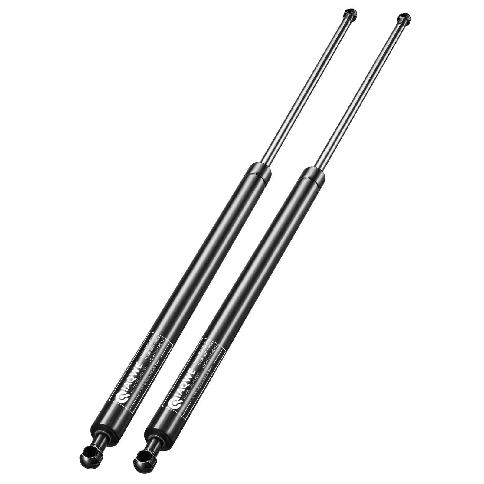 Iaqwe C1604155 17Inch 50Lb/222N Gas Struts Shocks Springs 17 '' Lift Support For Snugtop Are Leer Truck Camper Shell Topper Rear