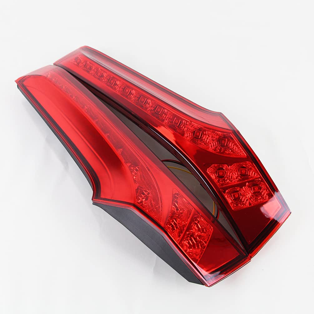 Ecahayaku Led Rear Side Pillar Tail Brake Driving Light,Oem Replacement Accessories Fog Lamp Assembly Compatible With 2014-2020 Honda Jazz Fit