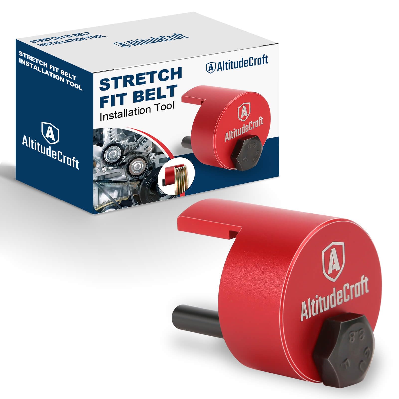 Altitudecraft Stretch Belt Installation Tool - Professional Automotive Tool For Easy Belt Removal And Installation