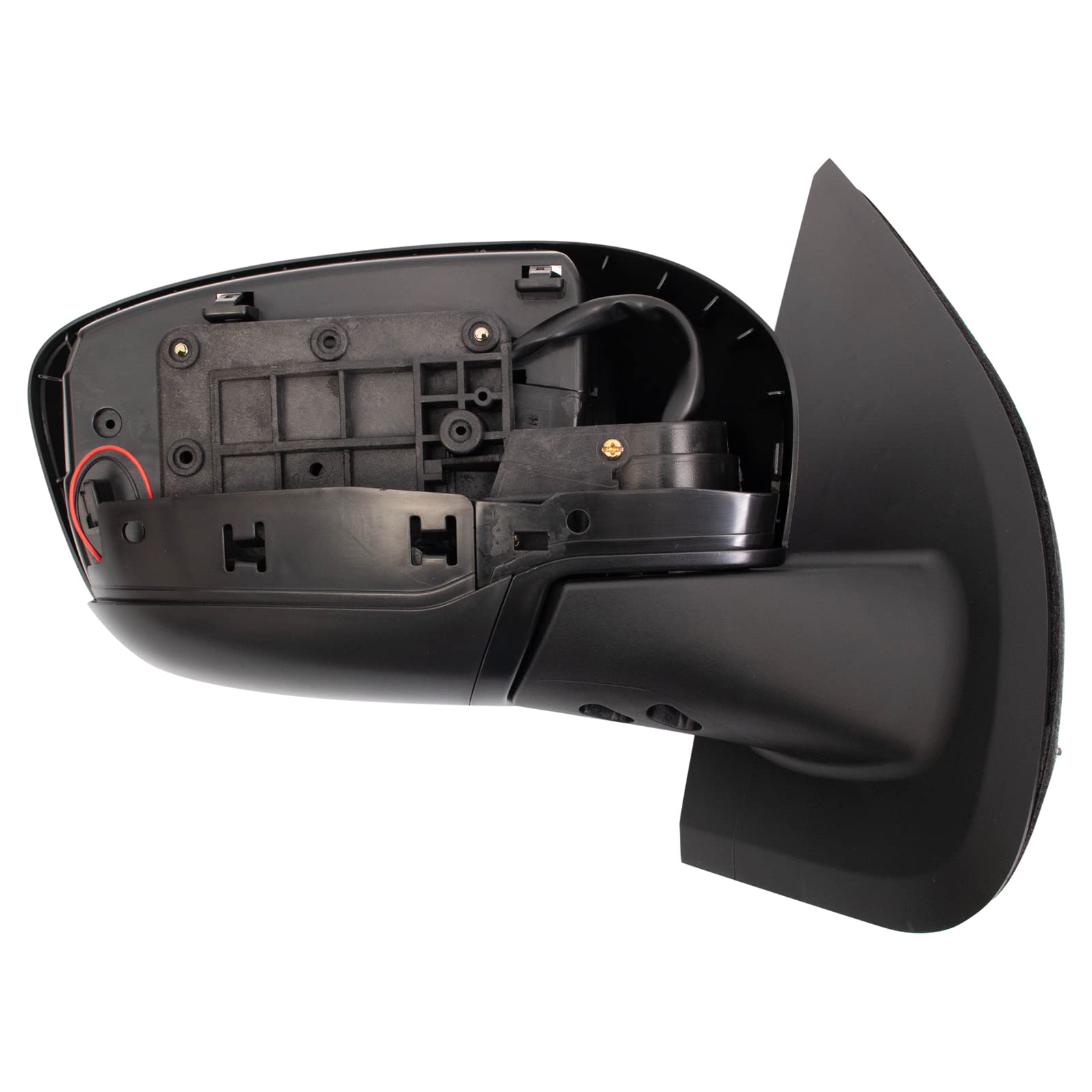 Trq Right Mirror Power With Heat Without Side View Camera Passenger Side Compatible With 2022-2023 Nissan Frontier Ni1321339