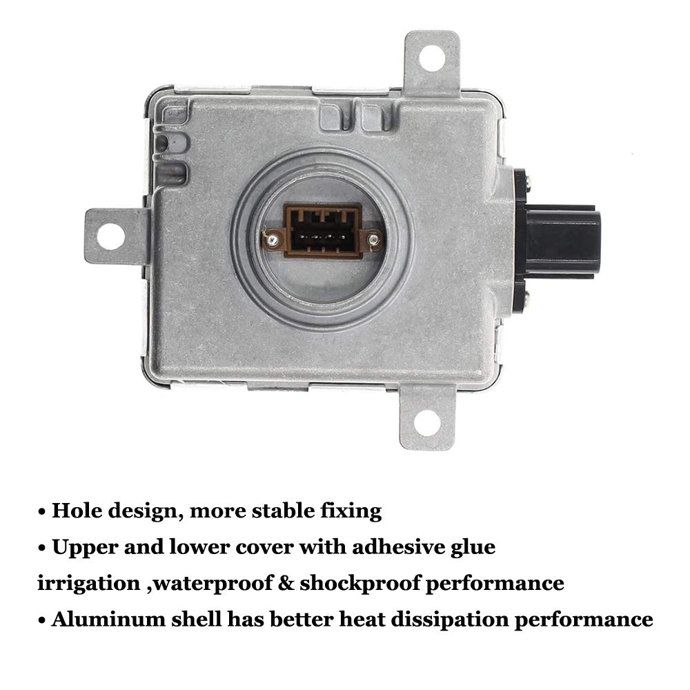 W3T19371 Xenon Headlight Ballast With Igniter And D2S Bulb For 2006-2014 Acura 2004-2014 Honda 2007-2014 Mazda 2007-2012 Mitsubishi W3T15671 W3T16271 W3T20971