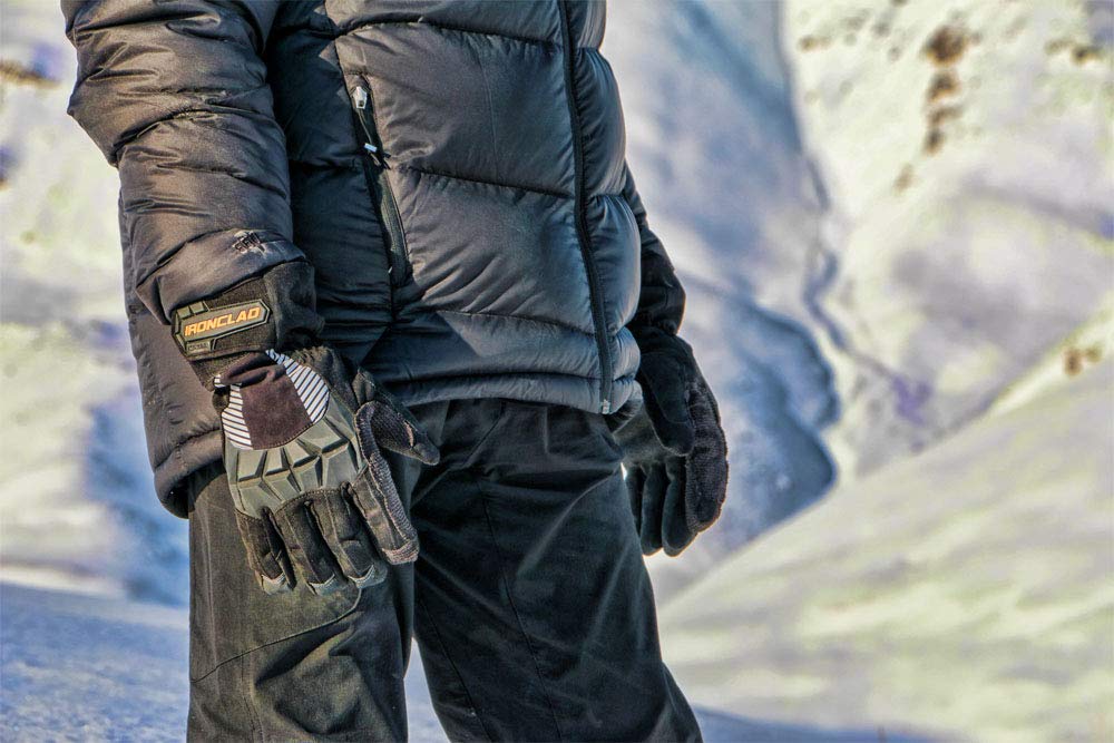 IRONCLAD TUNDRA GLOVES - Rated to 0 Cold, Cold Weather, Insulated, Waterproof Gloves, Safety, Reinforced Hand Protection Gloves
