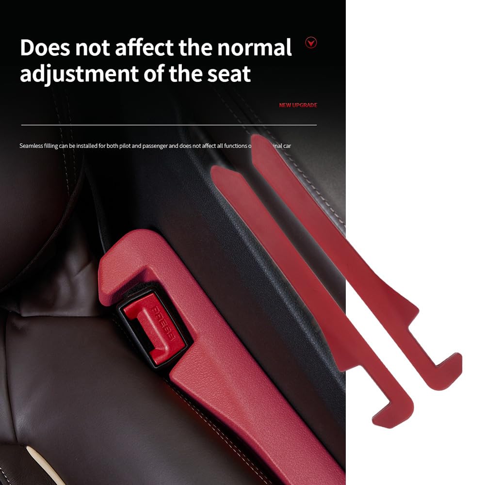 Ihotder 2Pcs Car Seat Gap Filler - Car Seat Gap Filler Organizer For Holding Phone,Key,Purse - Universal Car Gap Filler Fits Car