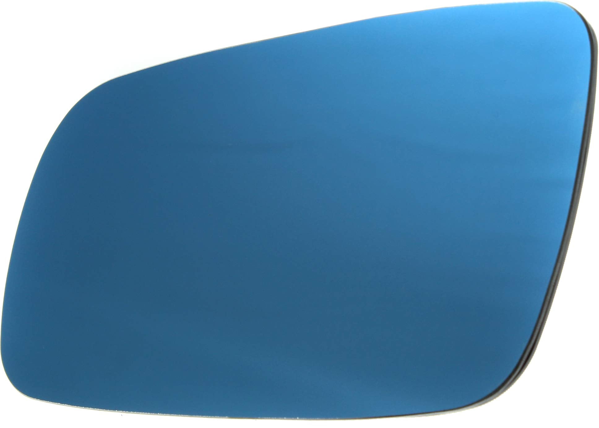 Kool-Vue Driver Side Mirror Glass Compatible with 1999-2006 Volkswagen Golf, Fits 1999-2005 Jetta, Fits 1998-2004 Passat, Heated Blue Glass With Backing Plate