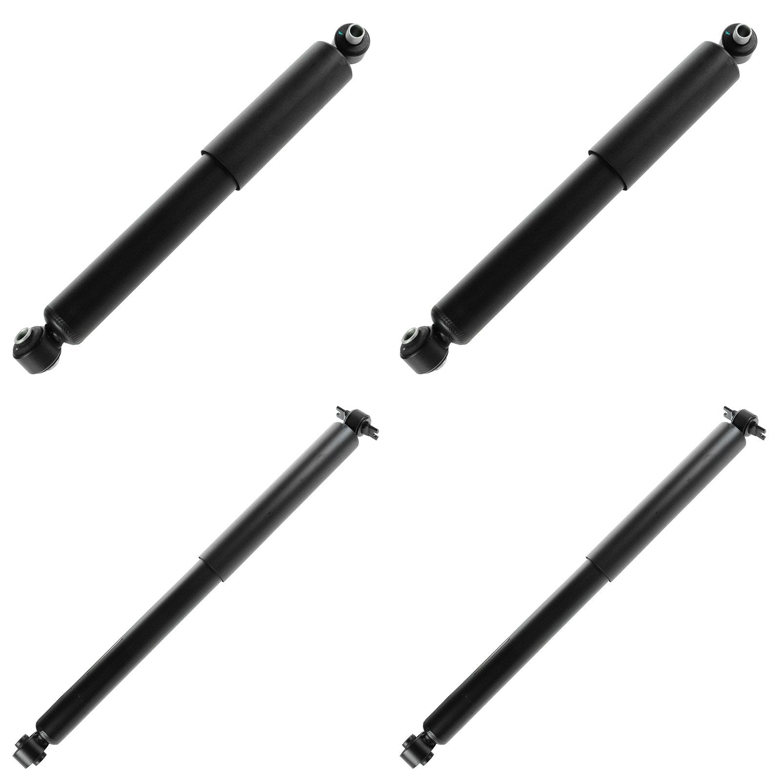 Trq Front And Rear Shock Absorber Set Compatible With 1999-2000 Cadillac Escalade 1988-1999 Chevrolet K1500 1992-1999 K1500 Subu