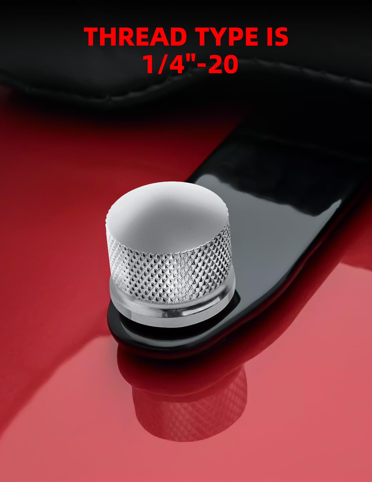 Amazicha Chrome Stainless Steel Seat Bolt Nut Kit Compatible For Harley Davidson 1996-2024