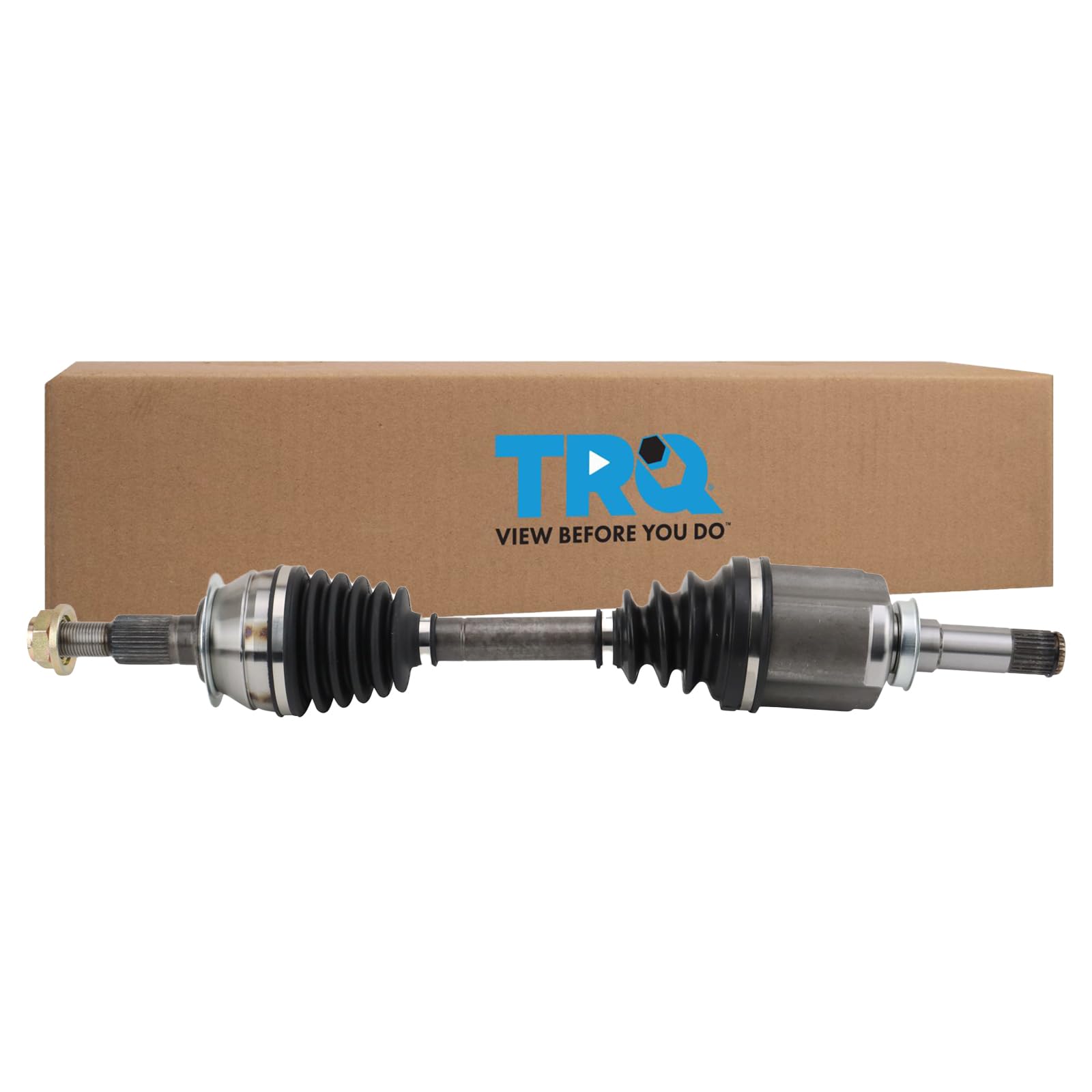 Trq Front Cv Axle Shaft Assembly Lh Left Drivers Side Compatible With 2010-2017 Chevy Equinox Gmc Terrain V6 3.0L V6 3.6L Ncv100