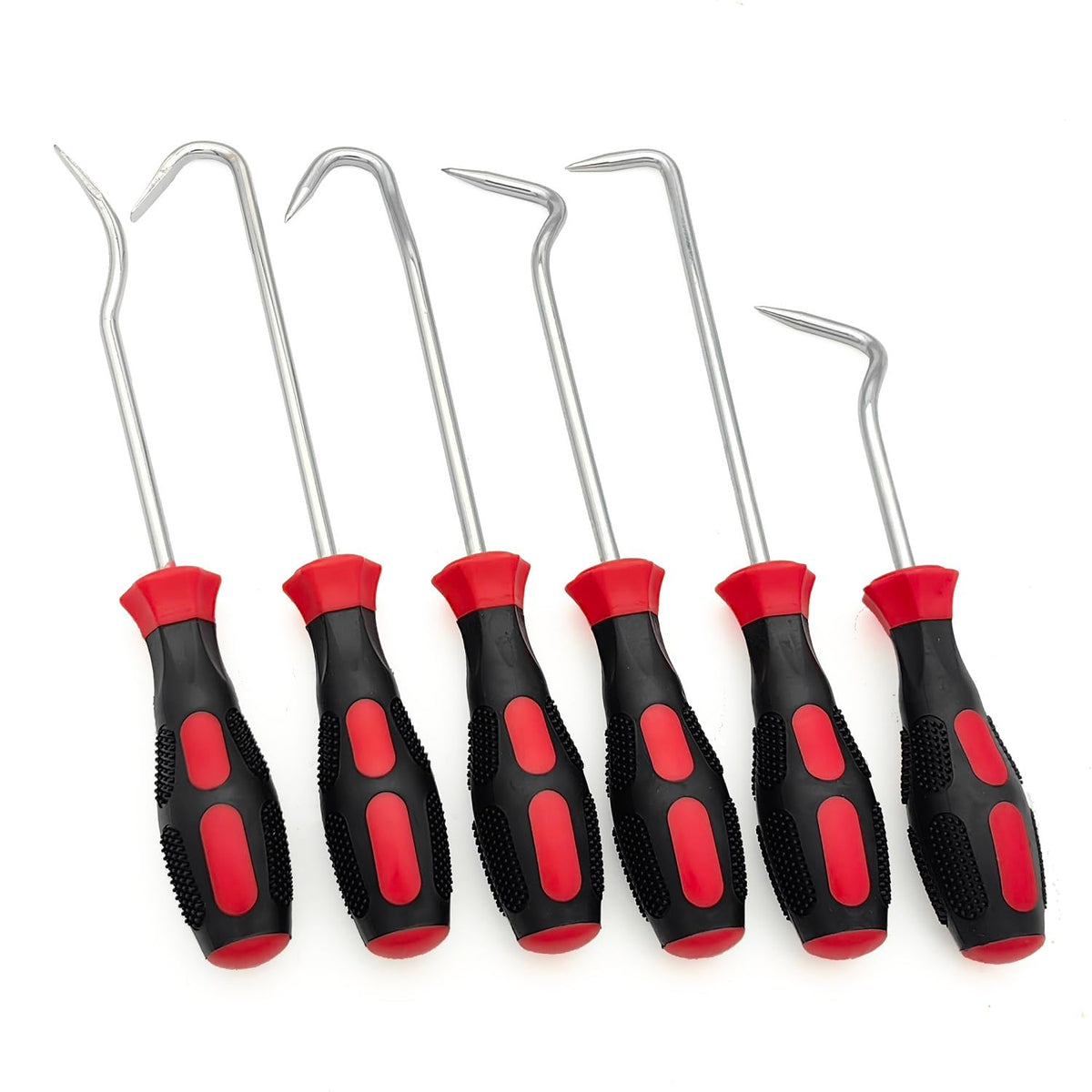 Vastools Hose Removal Hook Pick Set Pack Of 6, 10'' Hose Hook, Spoon, 8'' Remover, Puller Tool For Radiator Hoses