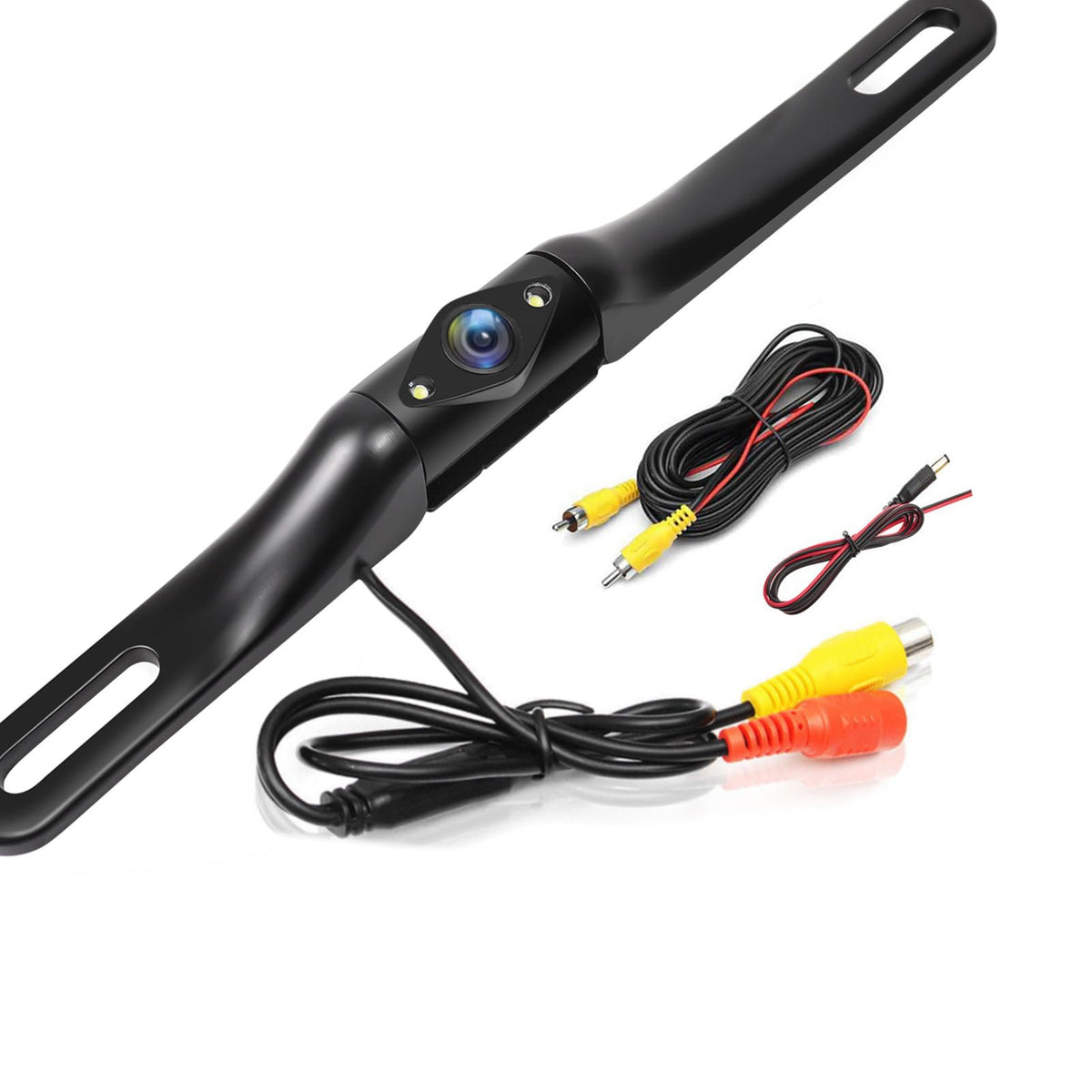 Yuguang Backup Camera For Car, 170 Wide View Angel License Plate Back Up Camera Night Vision Vehicle Reverse Rear View Camera Fo