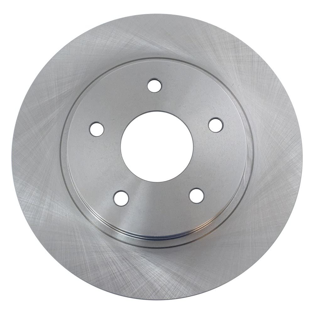 Trq Rear Brake Rotors Set Driver & Passenger Side Compatible With 2008-2016 Chrysler Town & Country Dodge Grand Caravan 2009-201